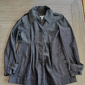 Kenar Dark Gray Denim Jacket. Women's M